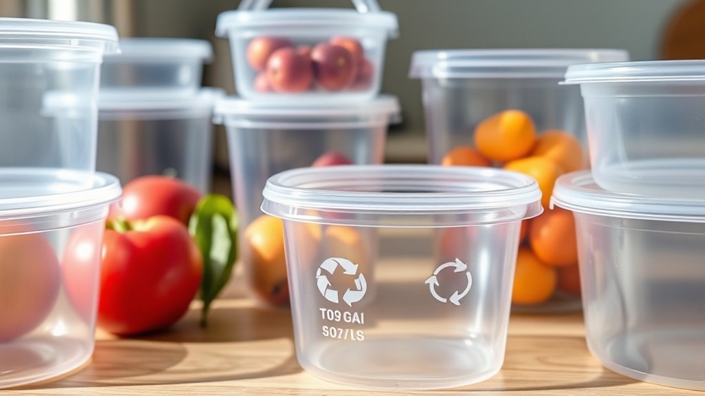 safe plastics for food
