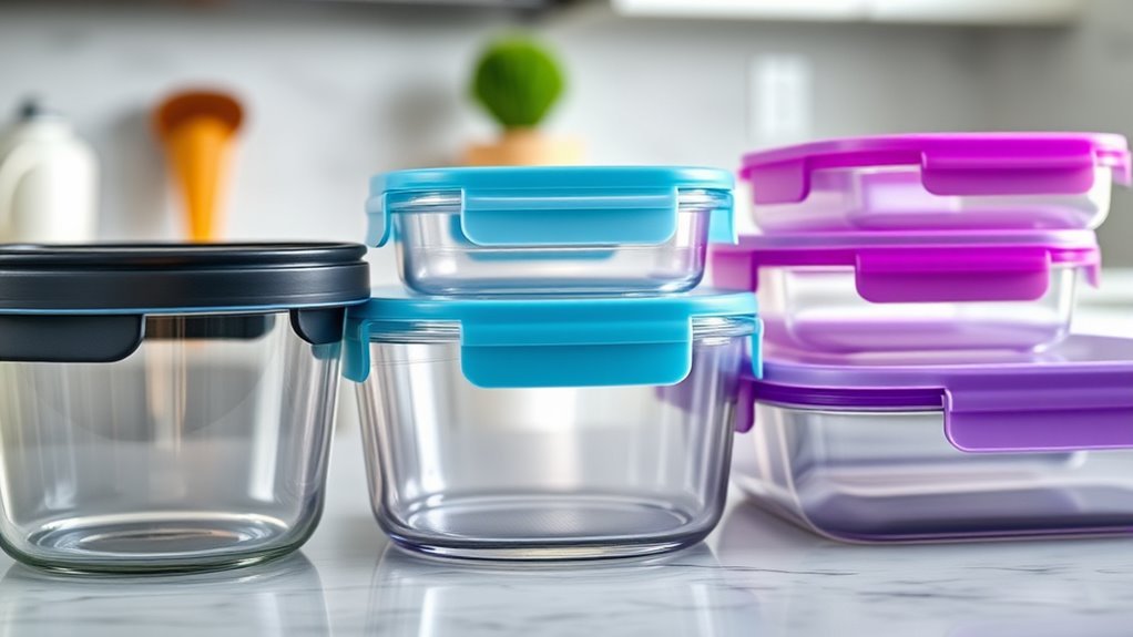 secure durable leakproof containers