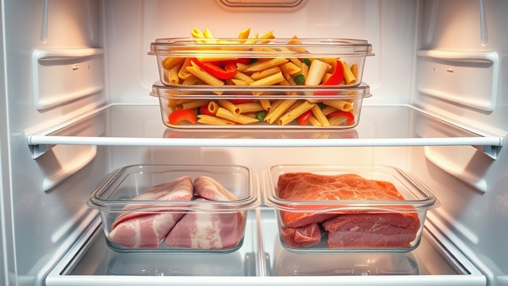 separate raw cooked foods