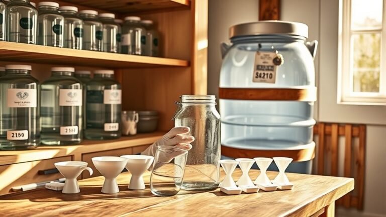 seven steps for safe water storage