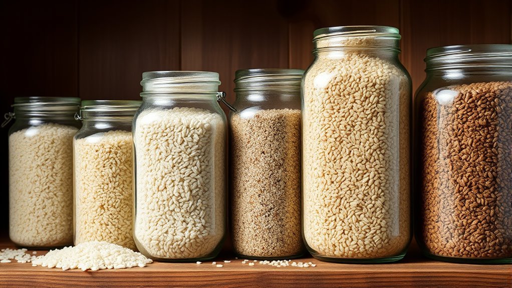 store grains airtight long term