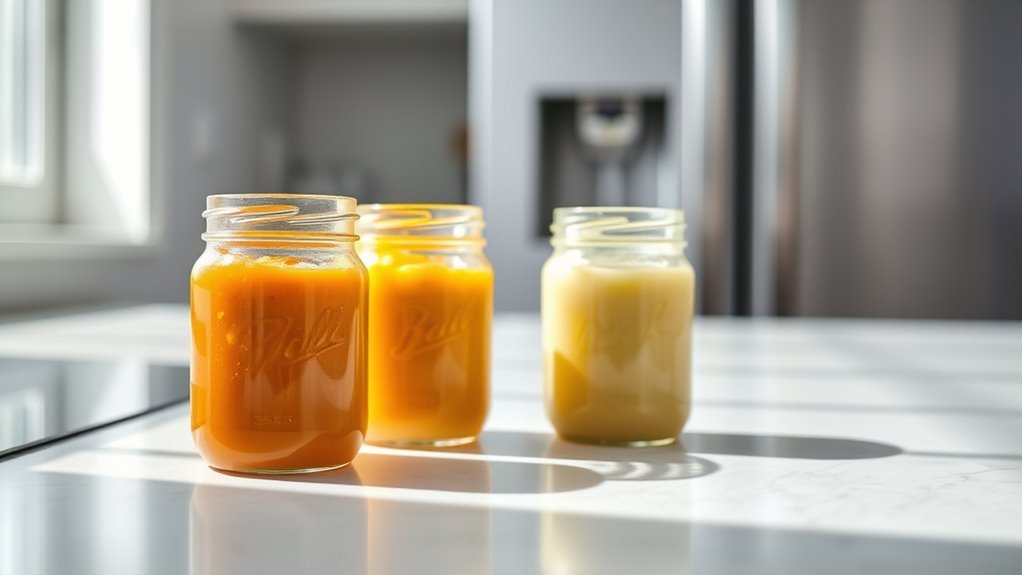 store homemade baby food safely
