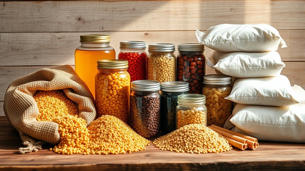 top long term storage foods