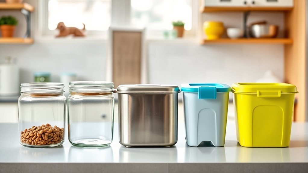 top pet food storage options