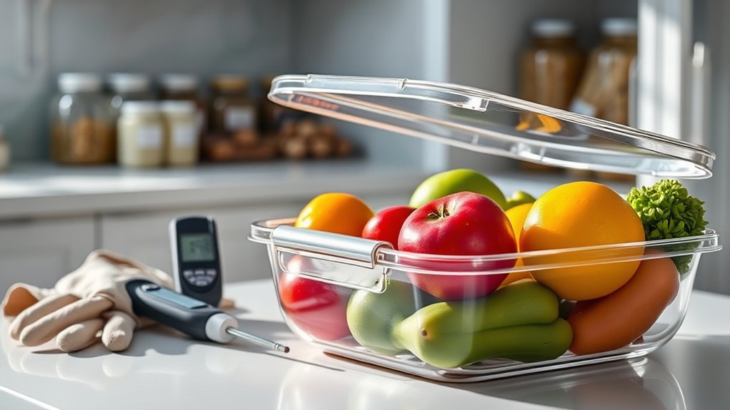 use acrylic containers safely