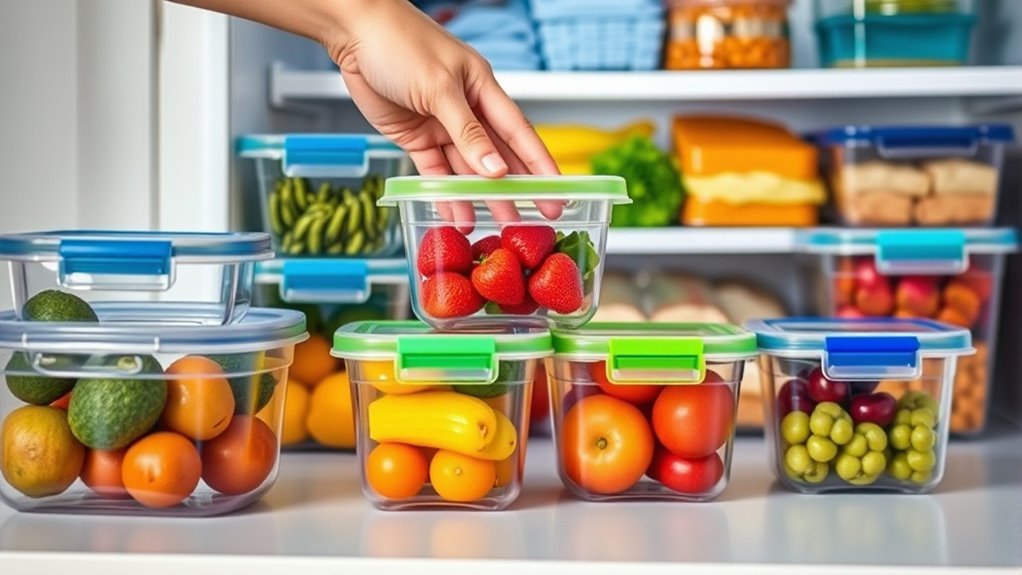 use food grade safe containers