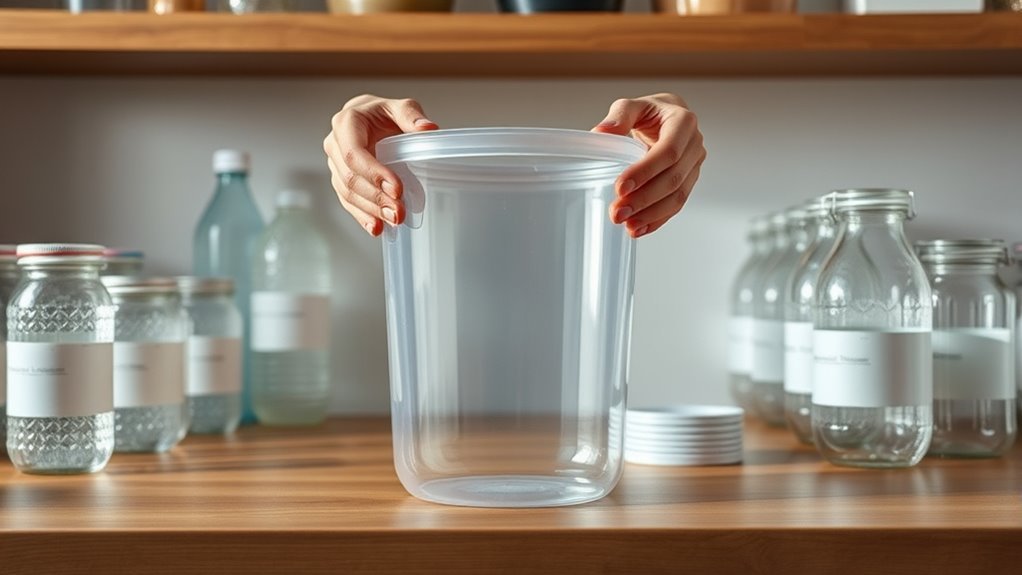 use food grade storage containers