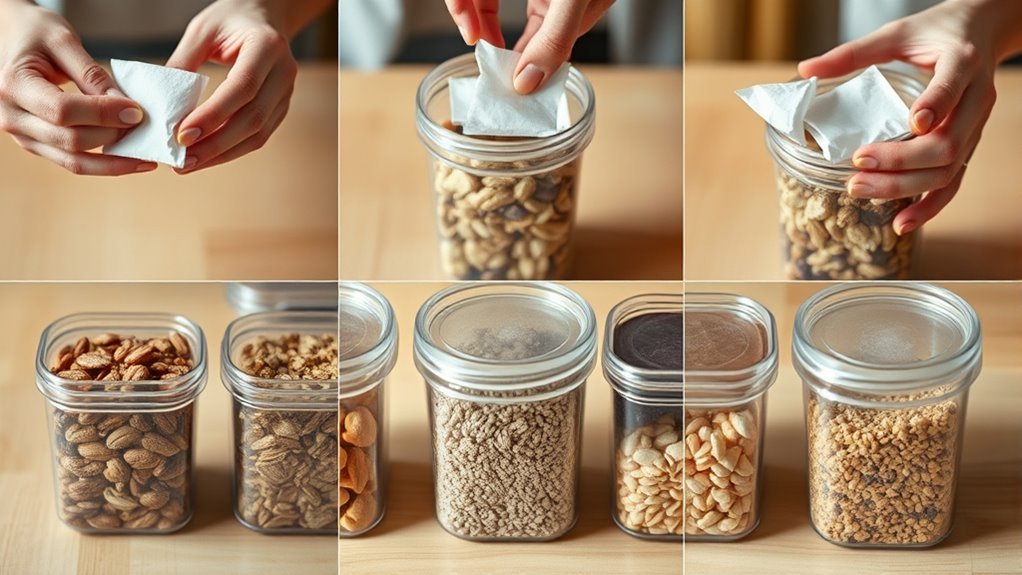 use silica gel for food