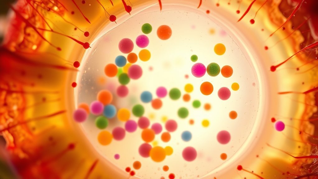 vacuoles store nutrients efficiently