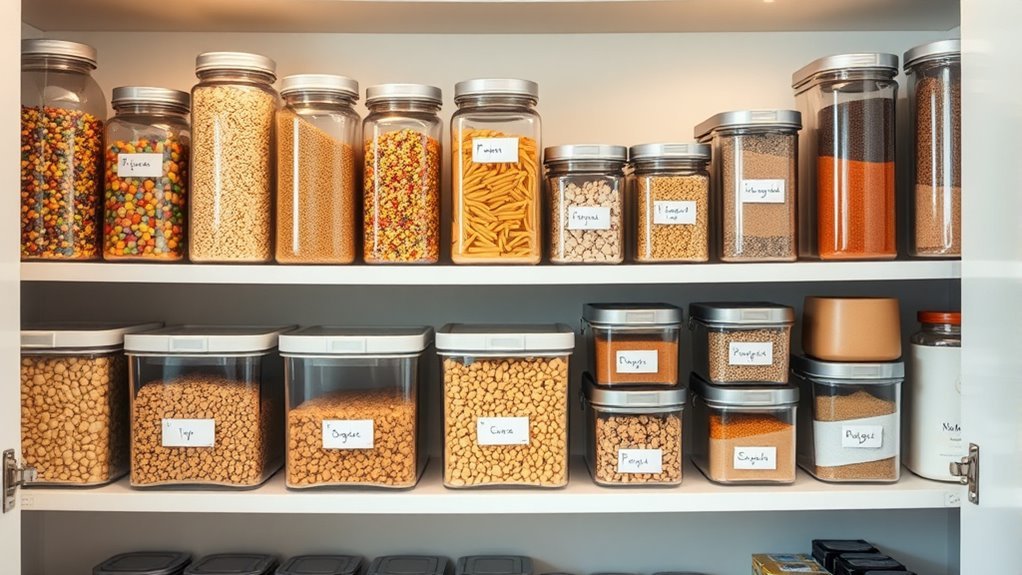 vary storage by food