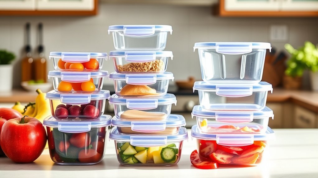 versatile sizes for storage