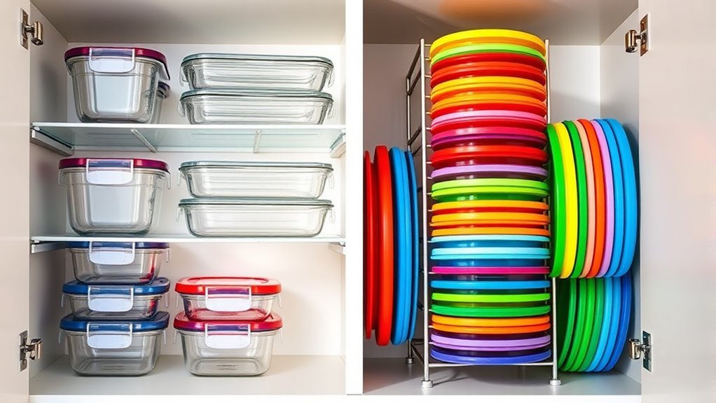 vertical lid storage benefits